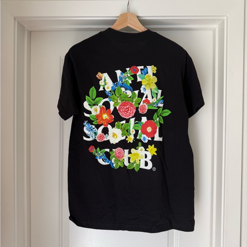 Anti Social Social Club Men's Black T-Shirt Size Medium